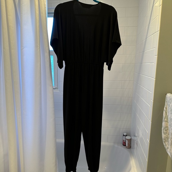 KAMALIKULTURE Rectangle Jog Jumpsuit in Black - Picture 4 of 6